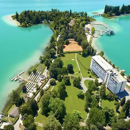 Otel Parkhotel Poertschach - Hotelresort Mit Insellage Am Woerthersee